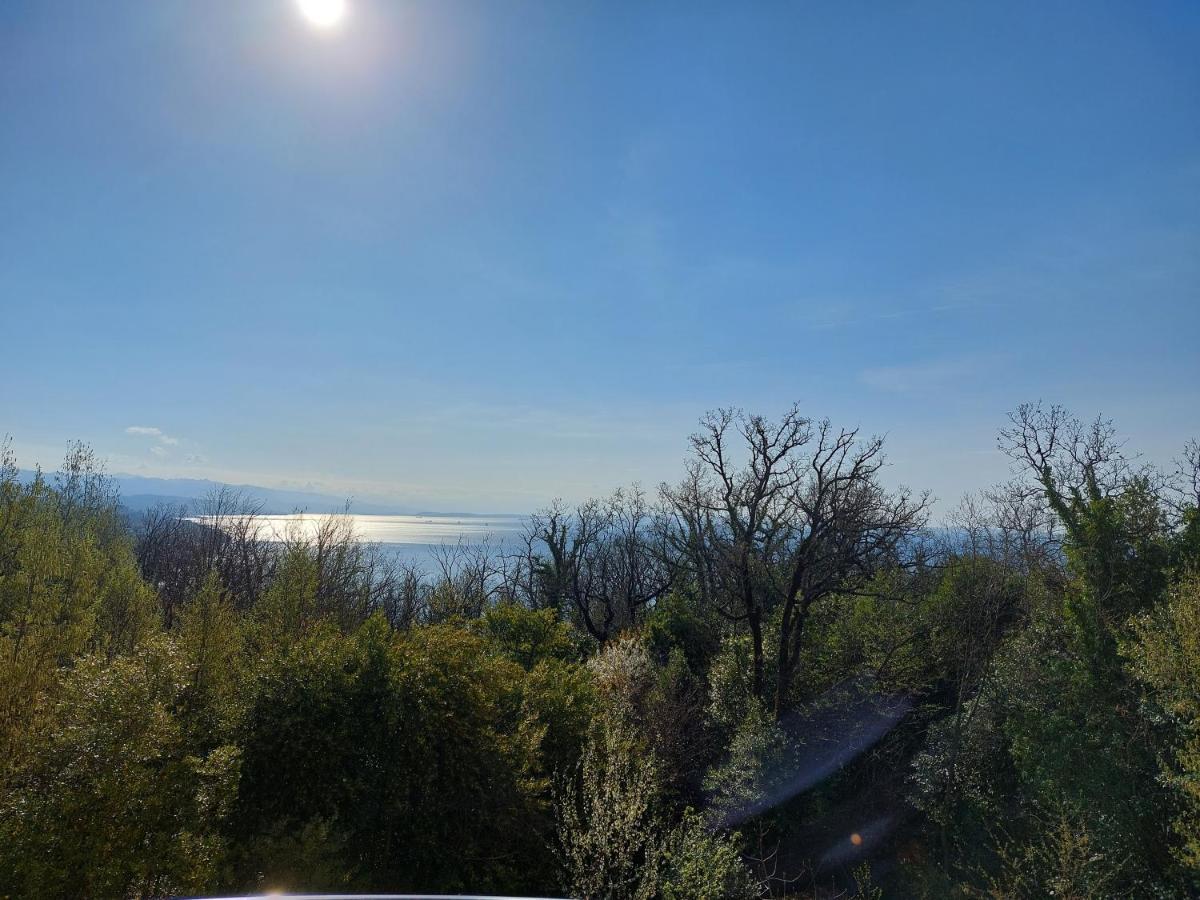 Starry Night - Smart Tv, Extra Big Bed, Big Bathtub, Private Parking, Sea View, Wifi, 2Bedrooms Volosko Exteriér fotografie